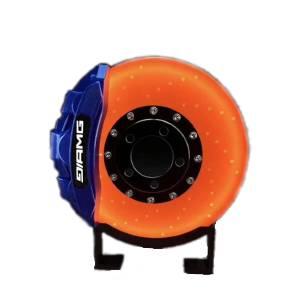 Brake disc lamp